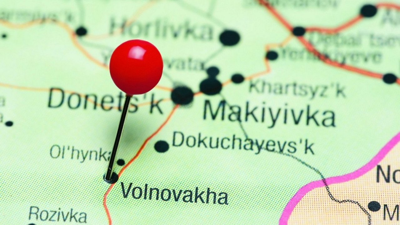 mapa ukrajine