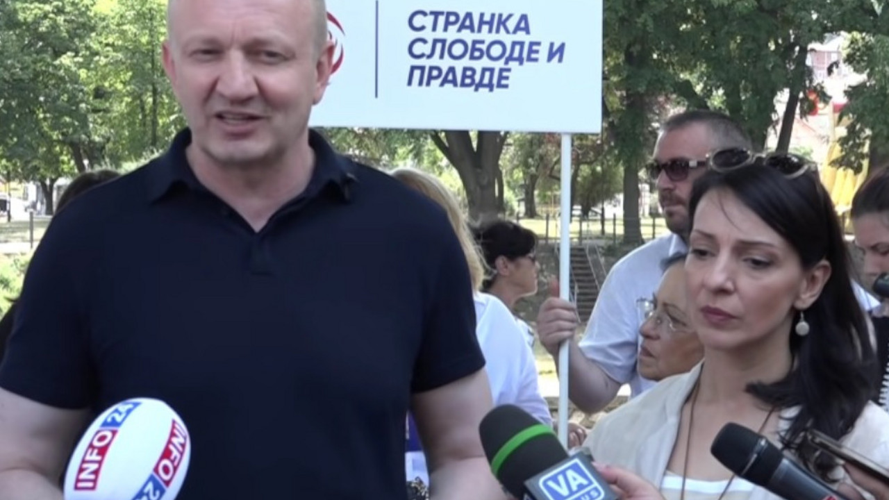 Dragan Đilas i Marinika Tepić
