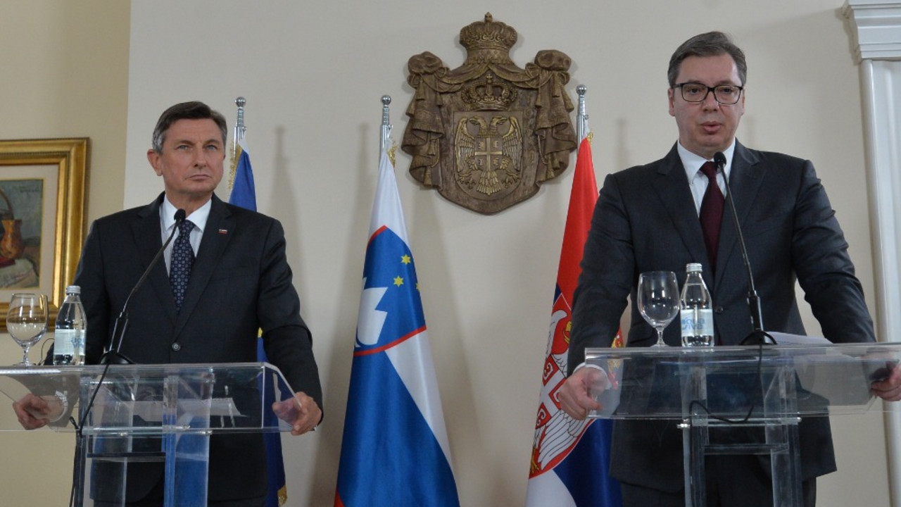 Aleksandar Vučić i Pahor