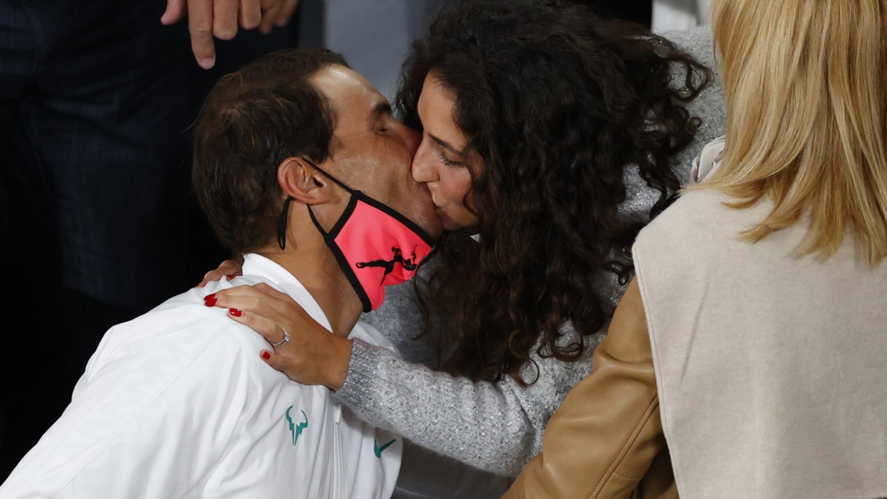 Rafael Nadal sa suprugom