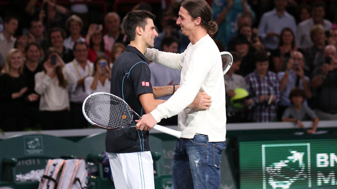 Novak Đoković i Zlatan Ibrahimović