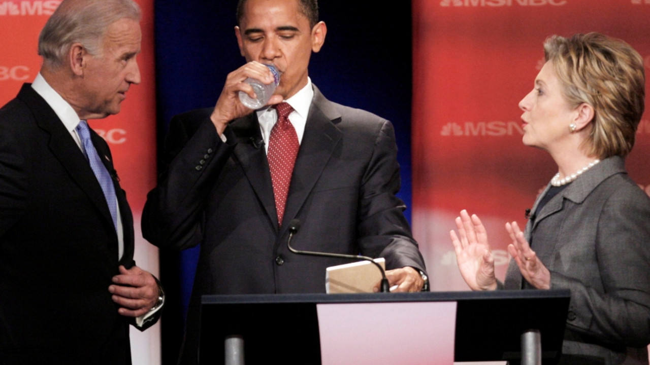 Džo Bajden, Barak Obama, Hilari Klinton
