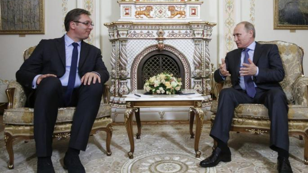 Aleksandar Vučić i Vladimir Putin