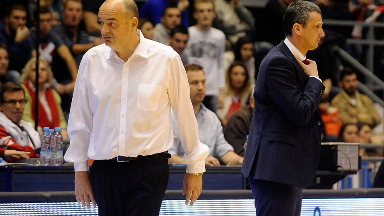 Duško Vujošević i Dejan Radonjić u večitom derbiju u ABA ligi