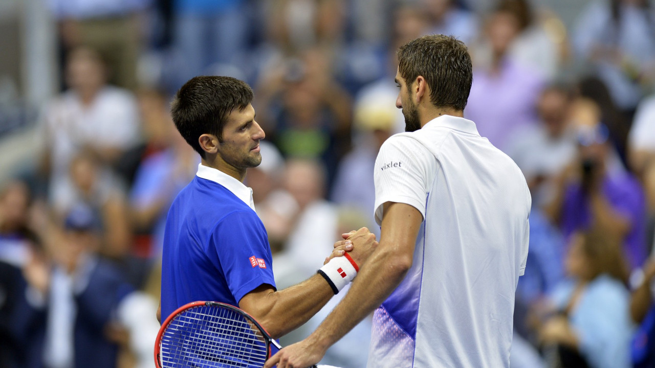 Novak Đoković i Marin Čilić na US Openu