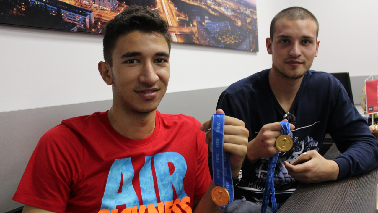 Marko Grujić i Predrag Rajković sa zlatnim medaljama sa Svetskog prvenstva na Novom Zelandu