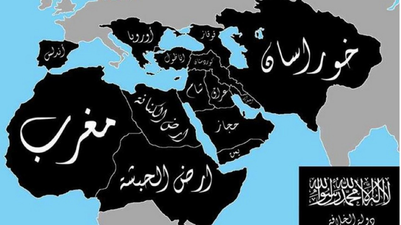Svetska mapa Islamske države
