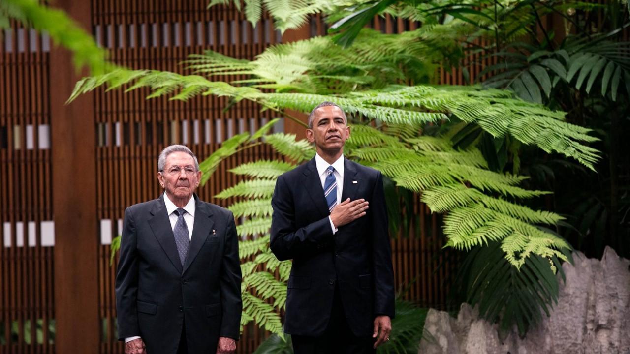 Obama i Kastro