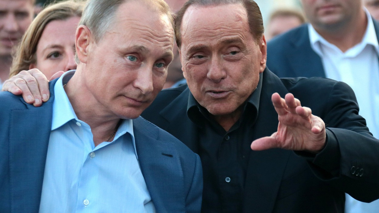 Vladimir Putin i Silvio Berluskoni