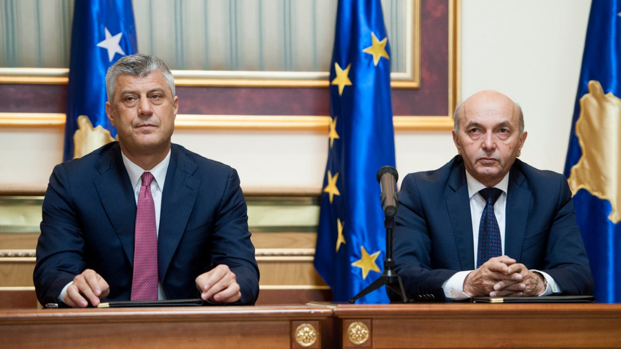 Isa Mustafa i Hašim Tači