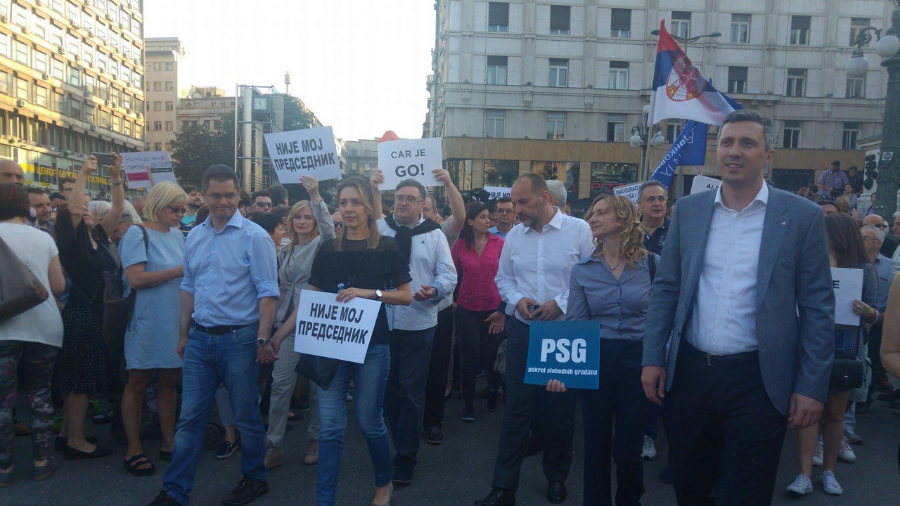 opozicija, protest