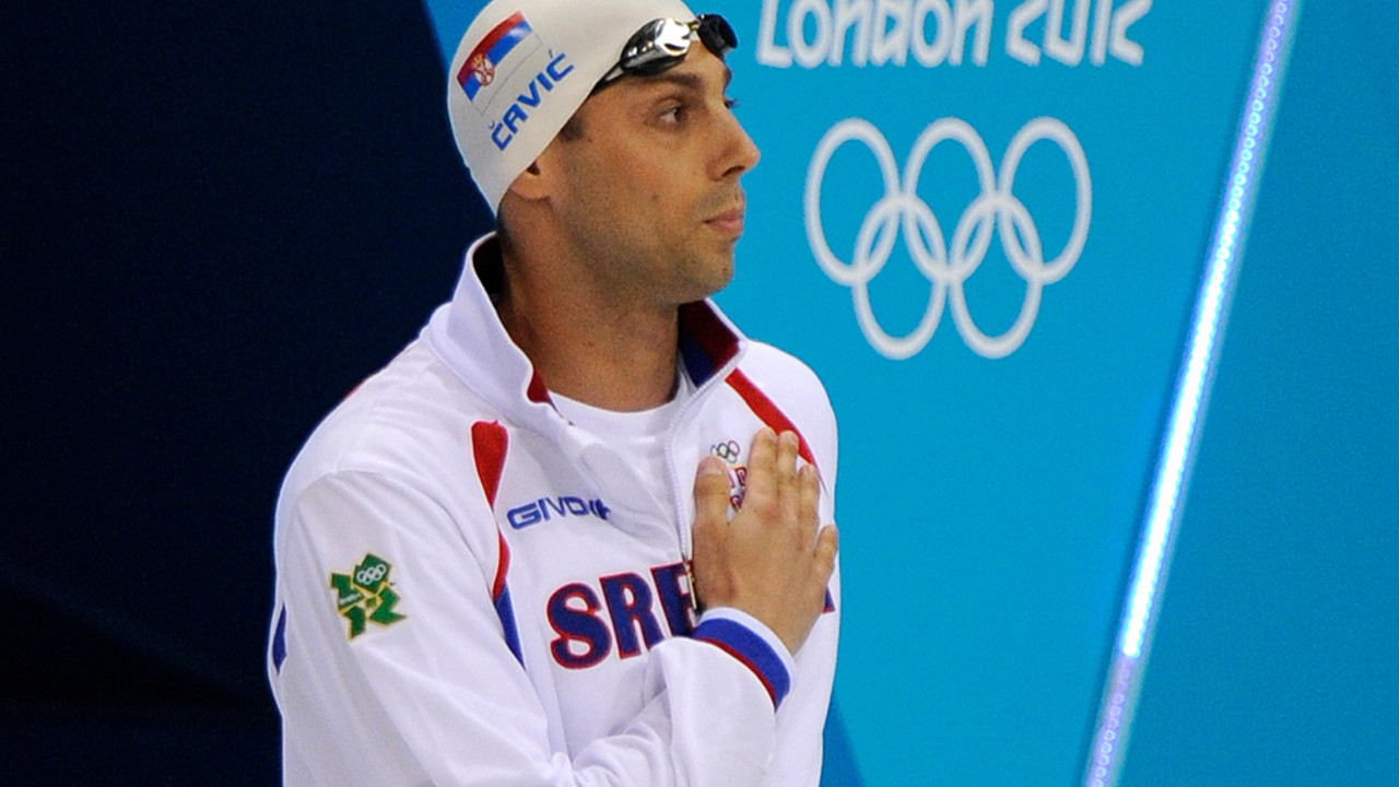 Milorad Čavić na Olimpijskom igrama u Londonu 2012.
