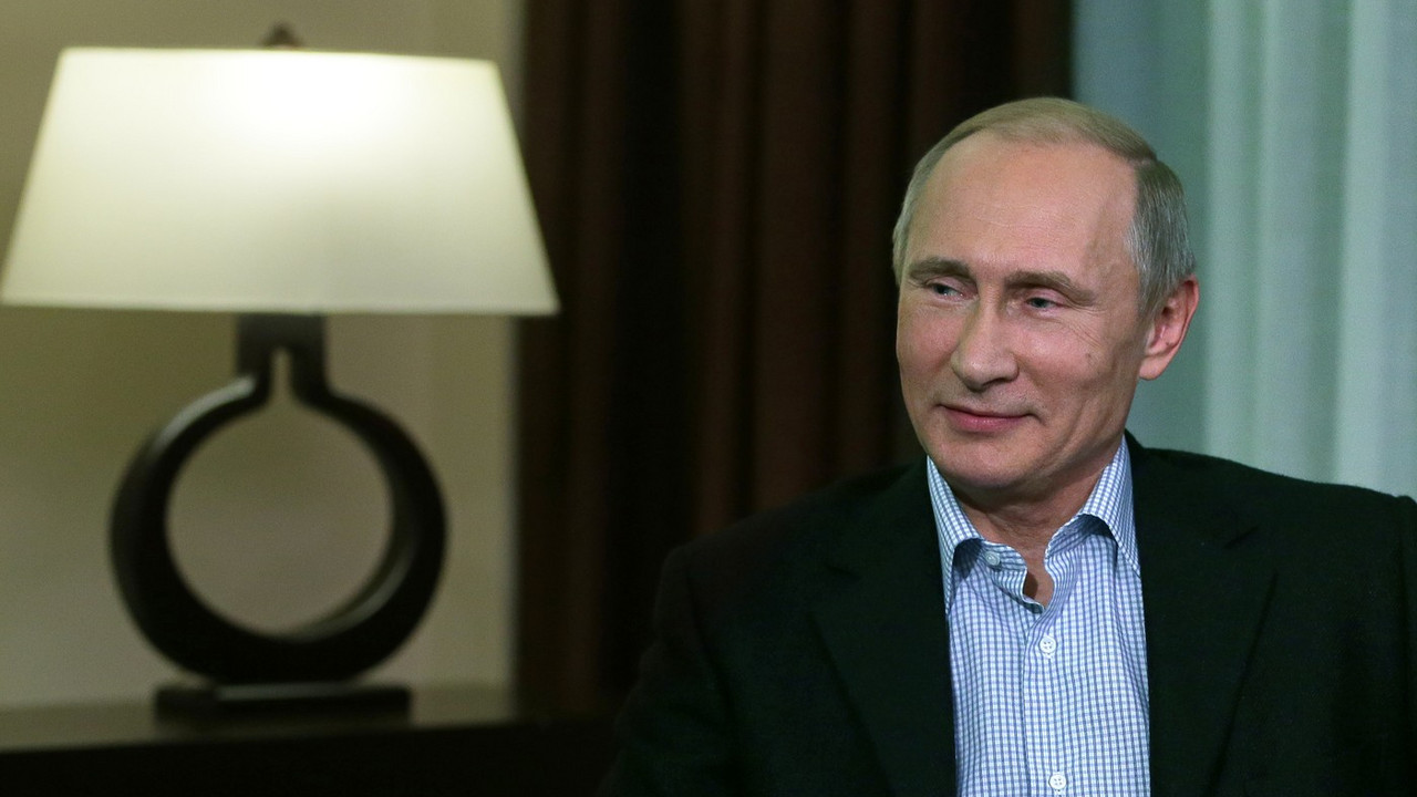 Vladimir Putin prilikom intervjua za Itar Tas S, 23.11.2014.
