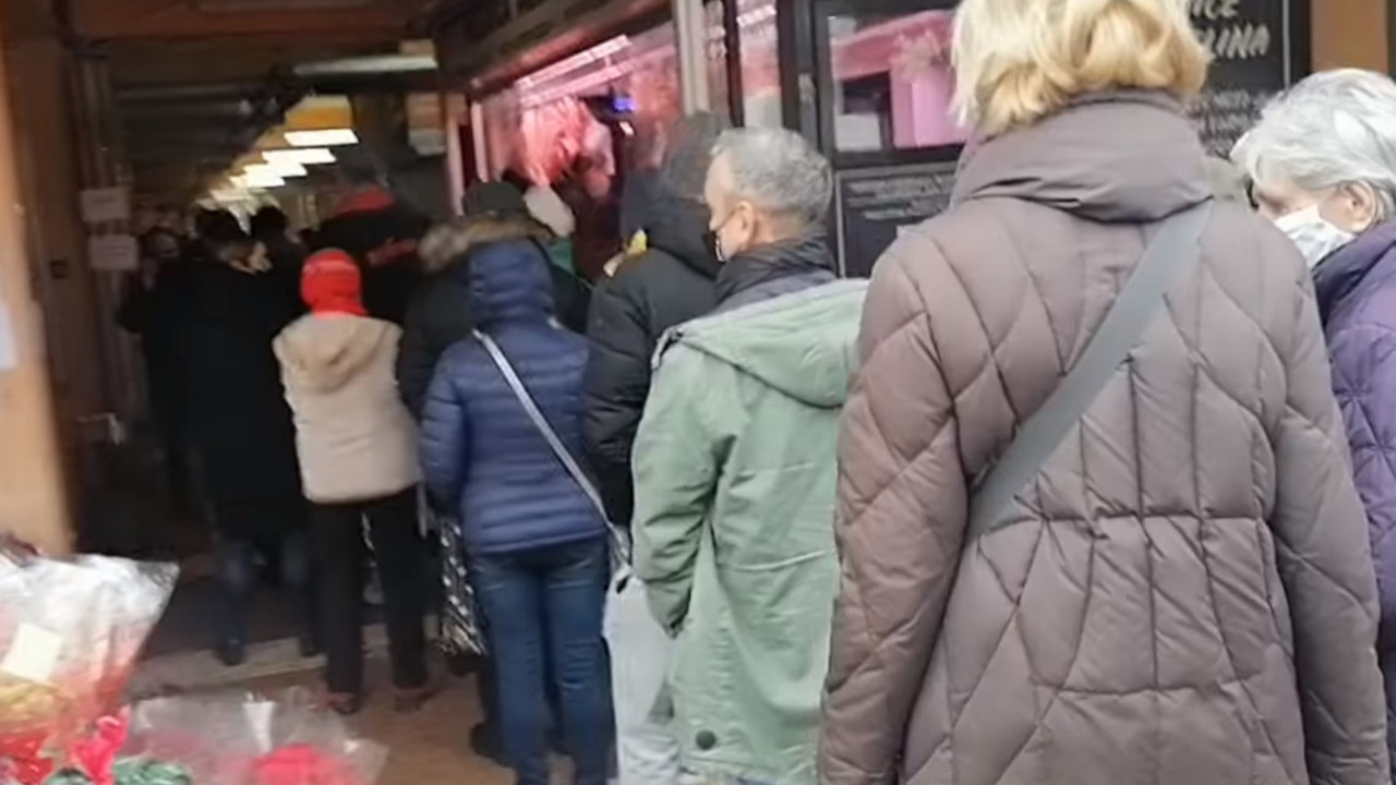 gužva na pijacama u Zagrebu