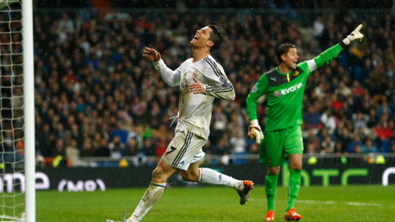Kristijano Ronaldo proslavlja pogodak