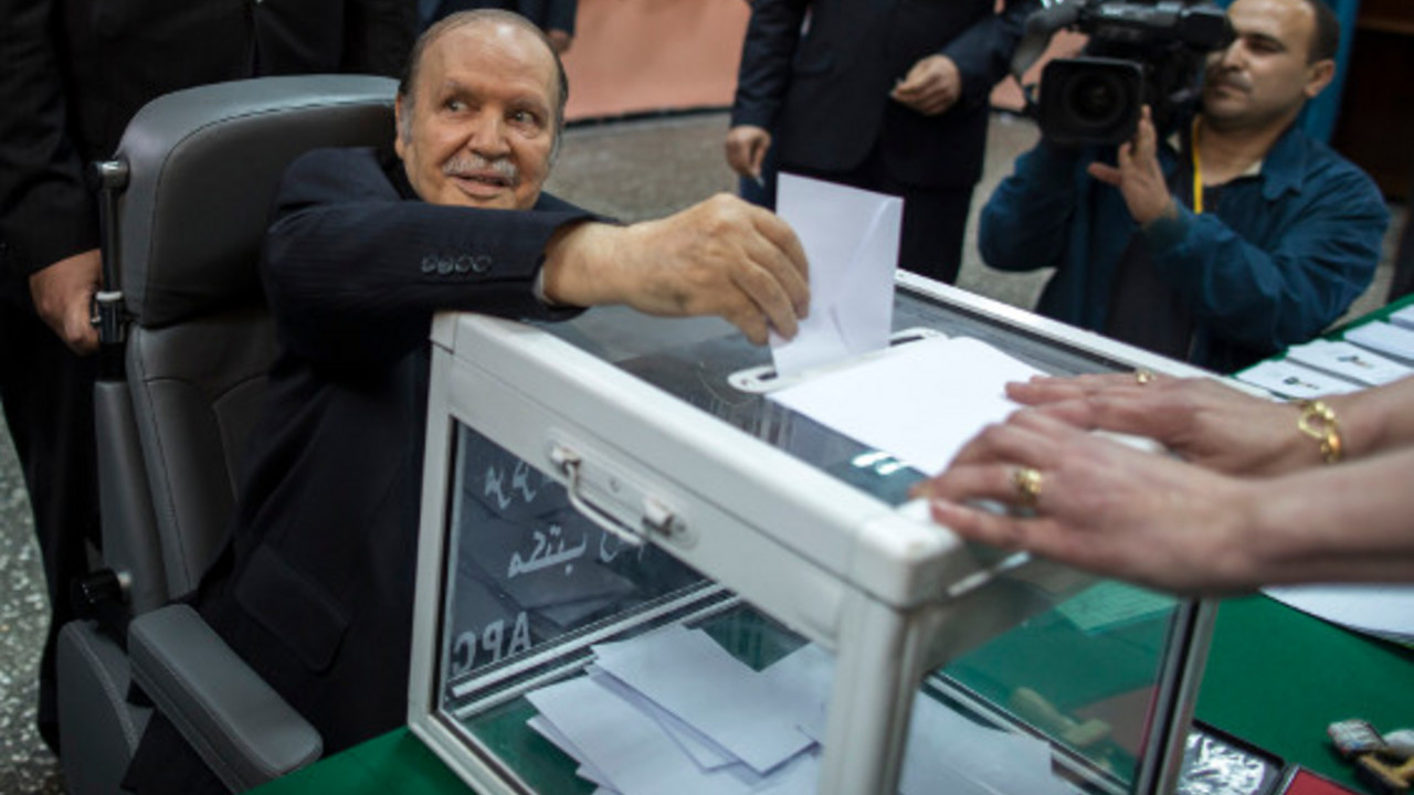  Alžirski predsednik Abdelaziz Buteflika