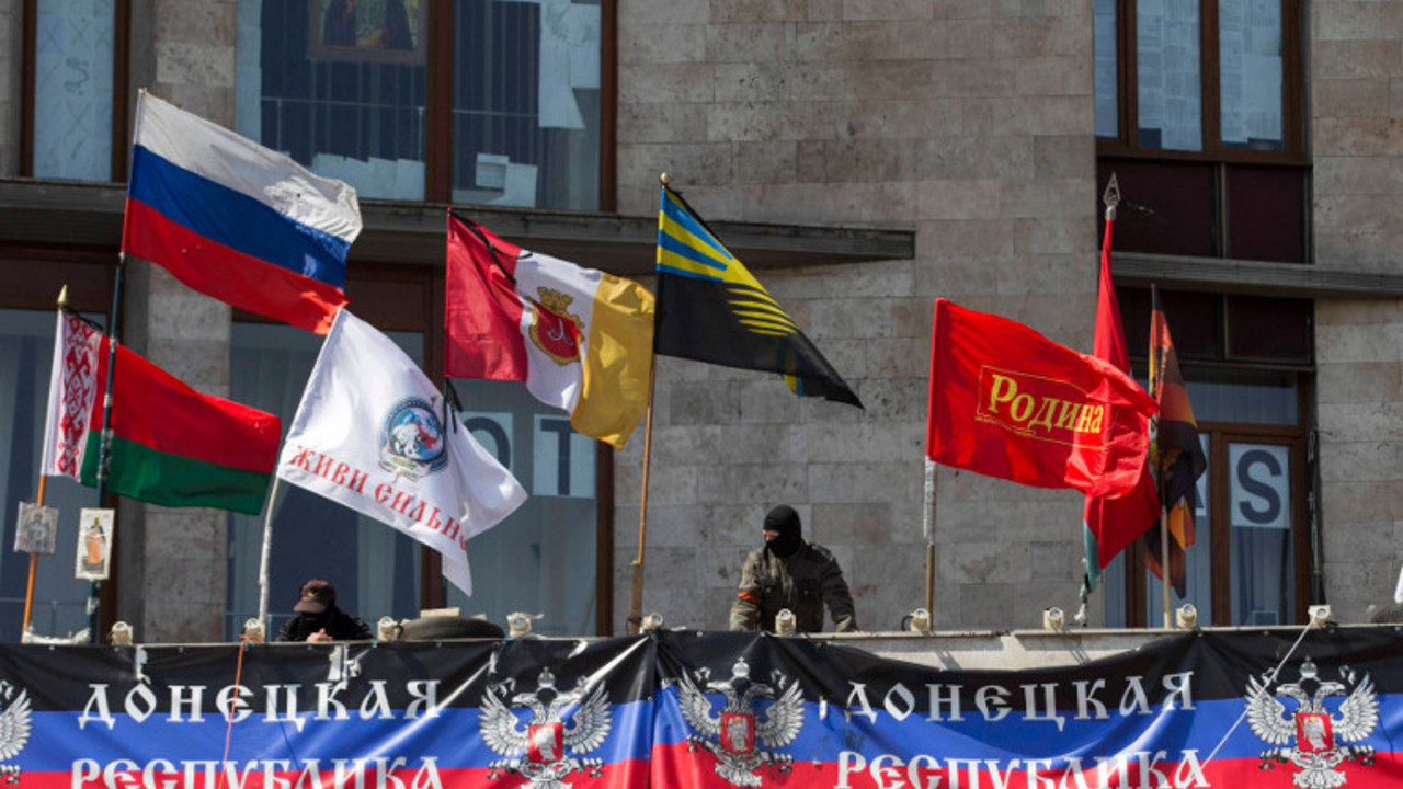 Demonstranti u Donjecku