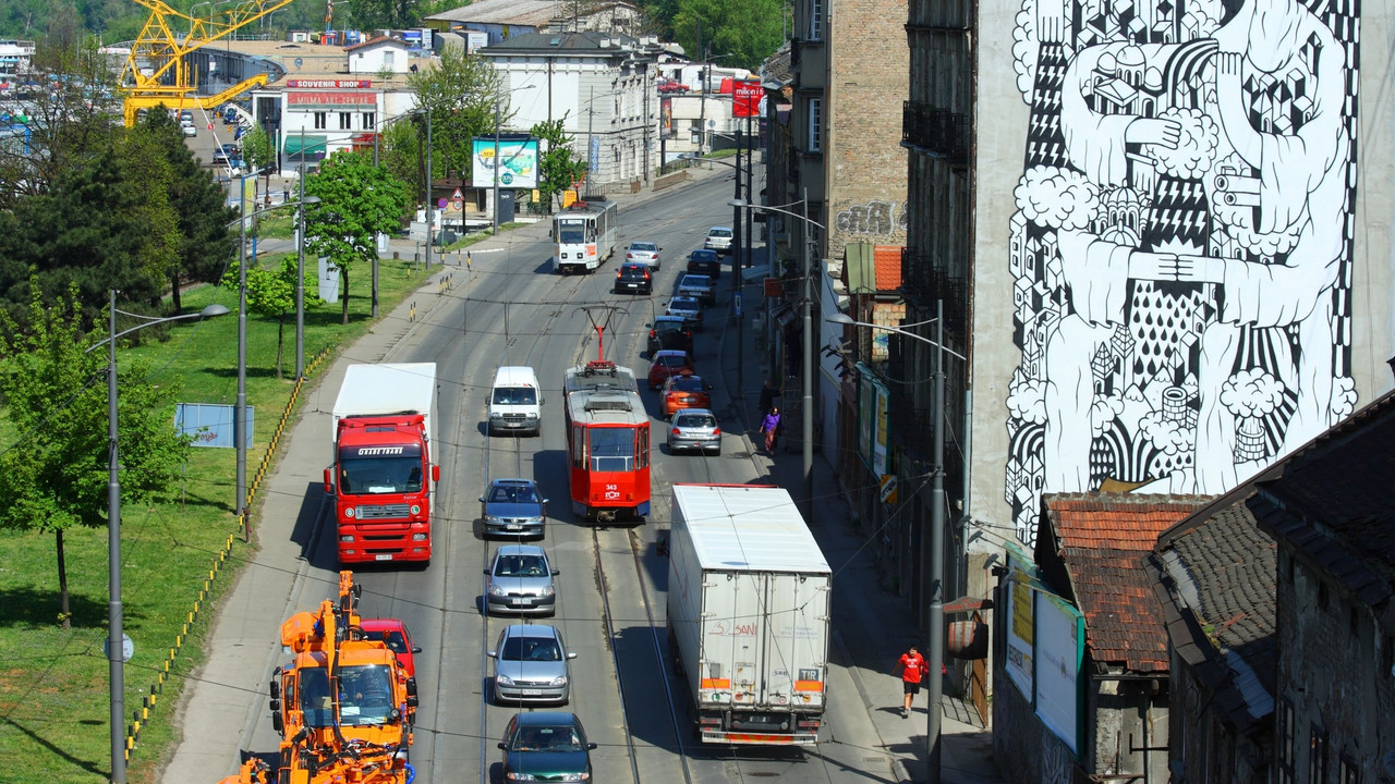 saobraćjane gužve, Beograd
