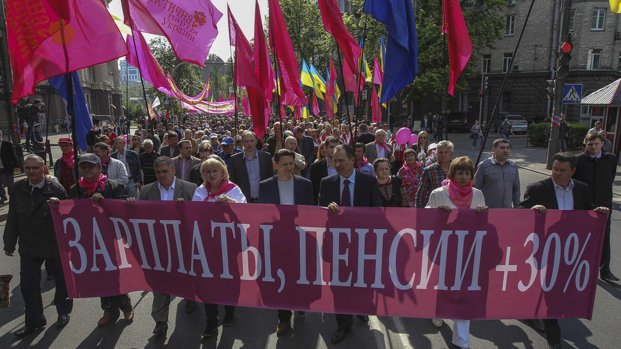 Kijev, miting