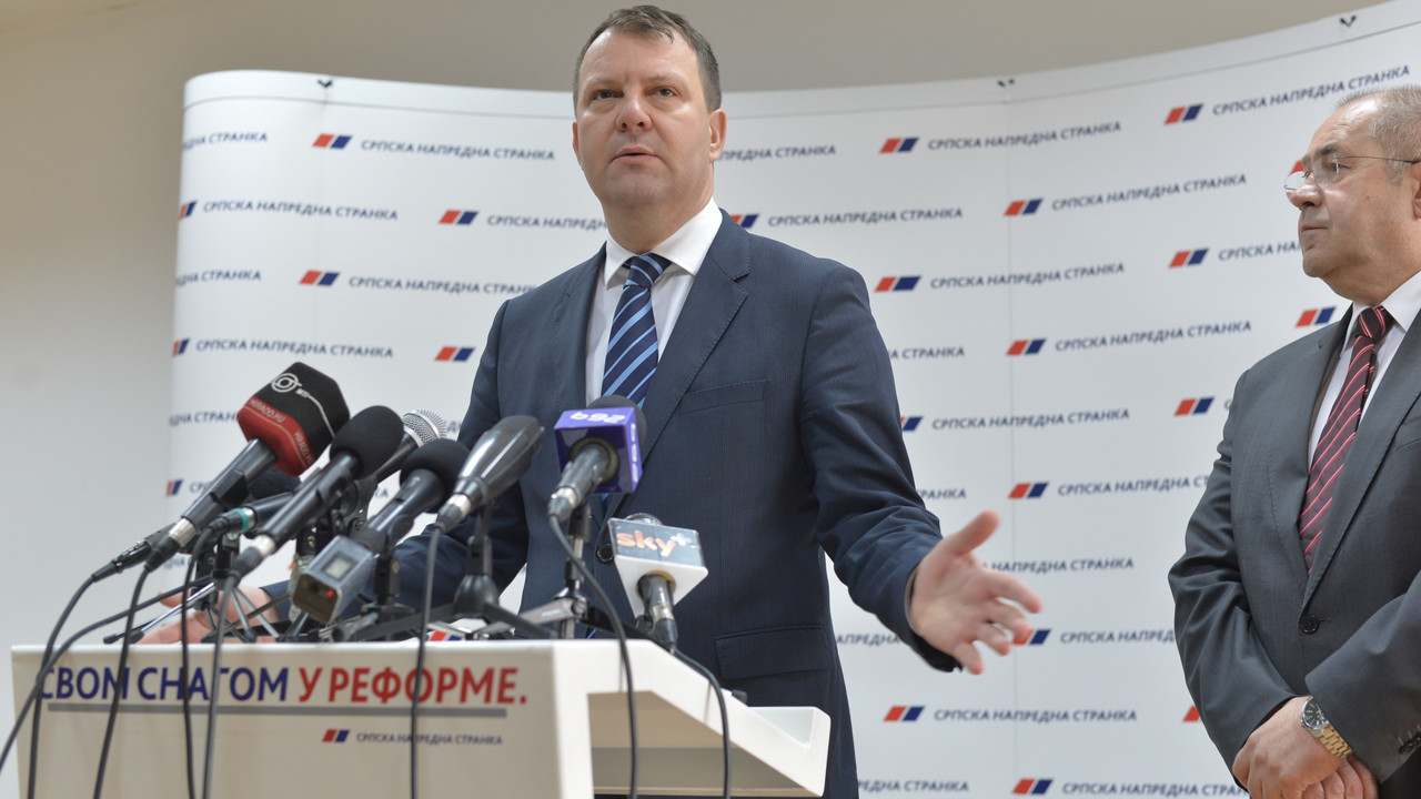 Potpredsednik SNS Igor Mirović