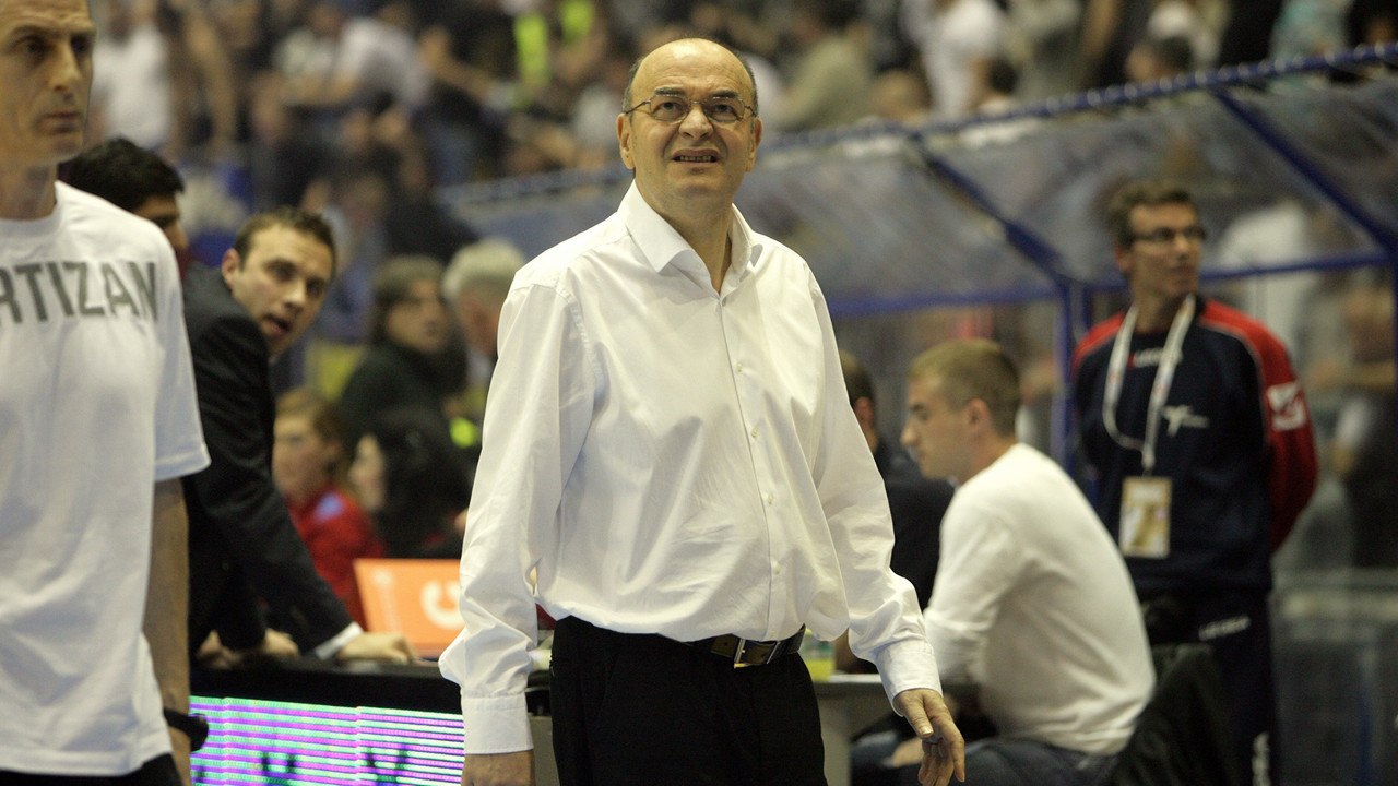 Duško-Vujošević-trener-Partizana