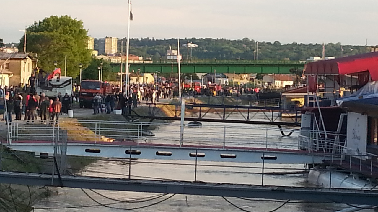 Savamala, evakuacija