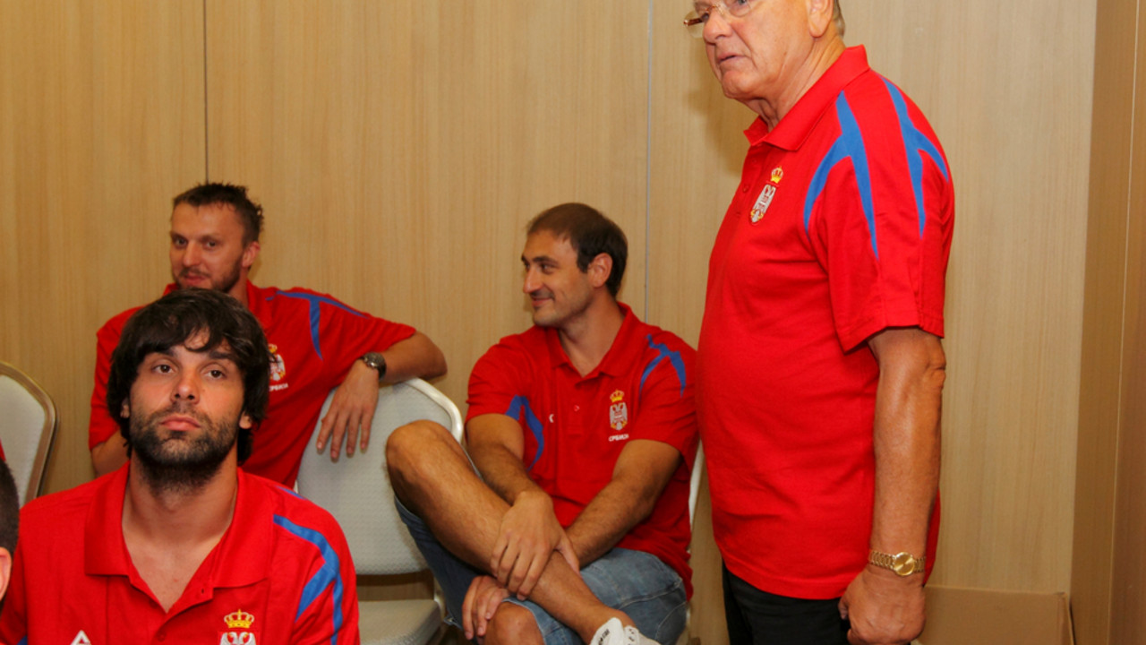 Miloš Teodosić, Nenad Krstić, Dušan Ivković i Duško Savanović