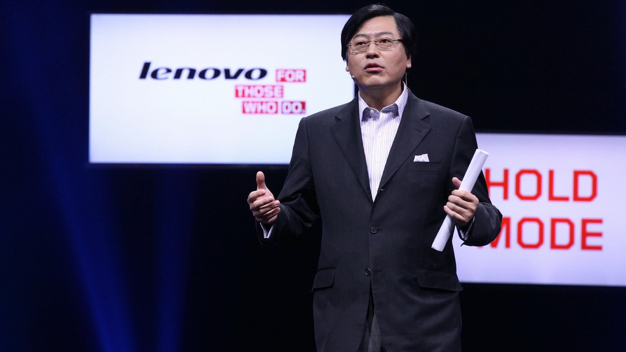 Lenovo predsednik Jang Juanćing.