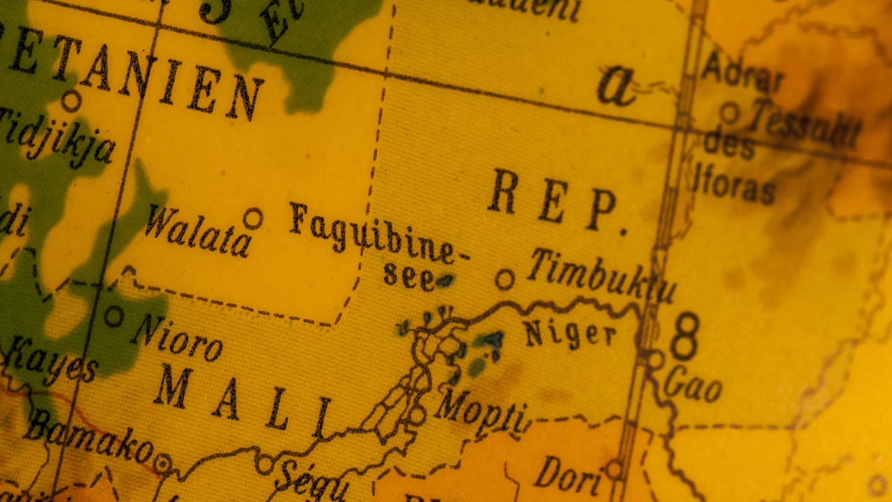 Mali,mapa