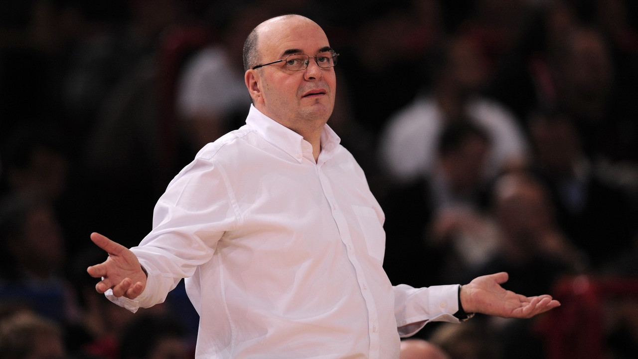 Trener Partizana Duško Vujošević