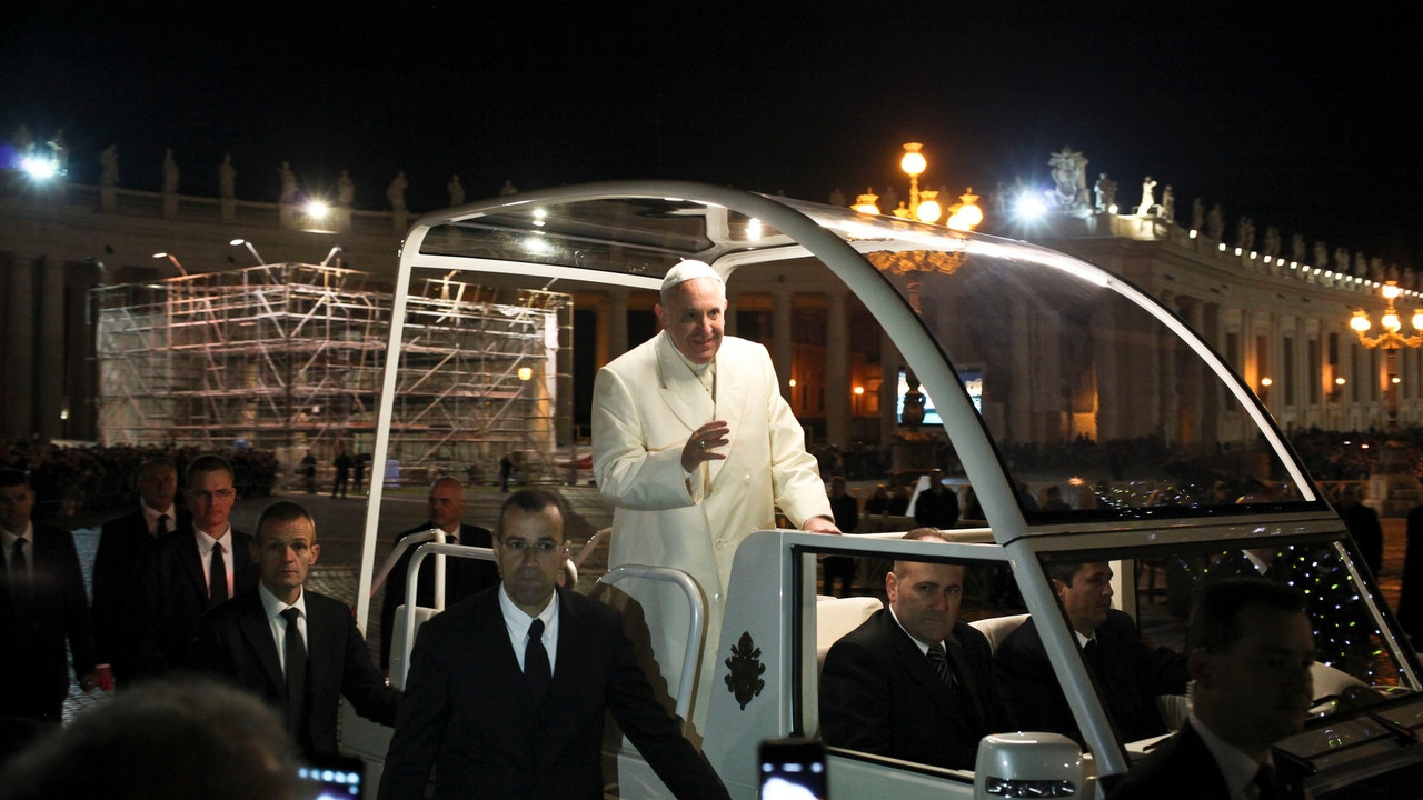 papamobil, papa Franja