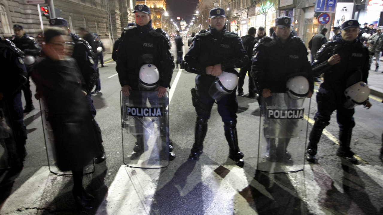 policija, Srbija