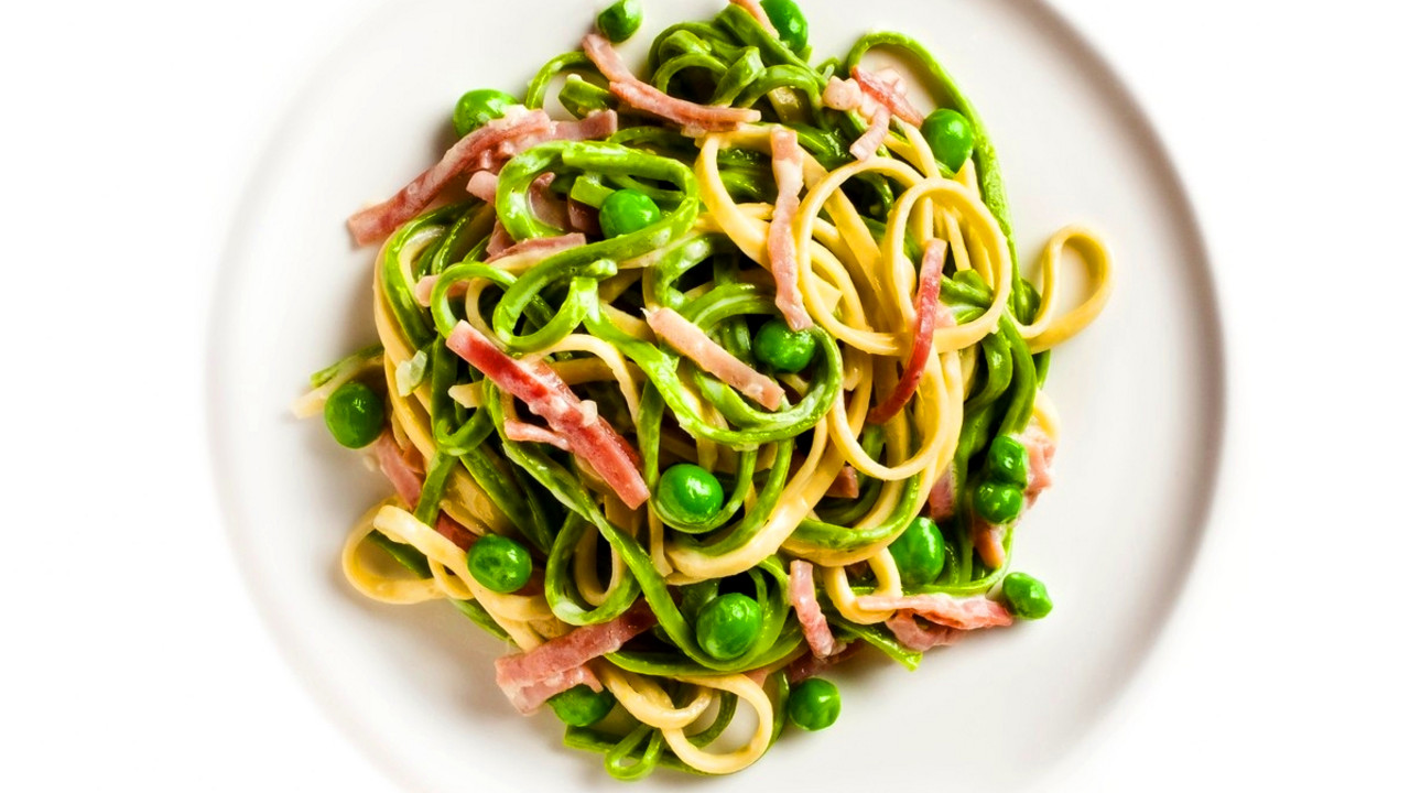 Pasta sa graškom i pršutom