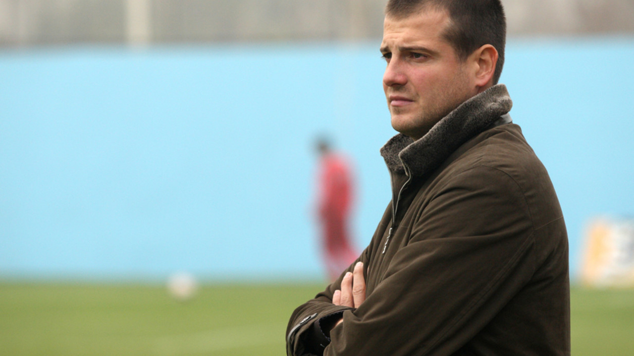 Nenad lalatović iz vremena dok je trenirao Voždovac