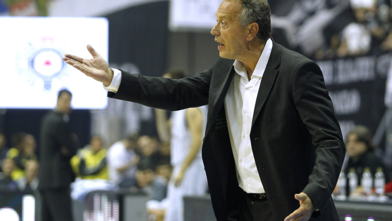Zmago Sagadin na meču Partizan - Helios igranom 2011. godine