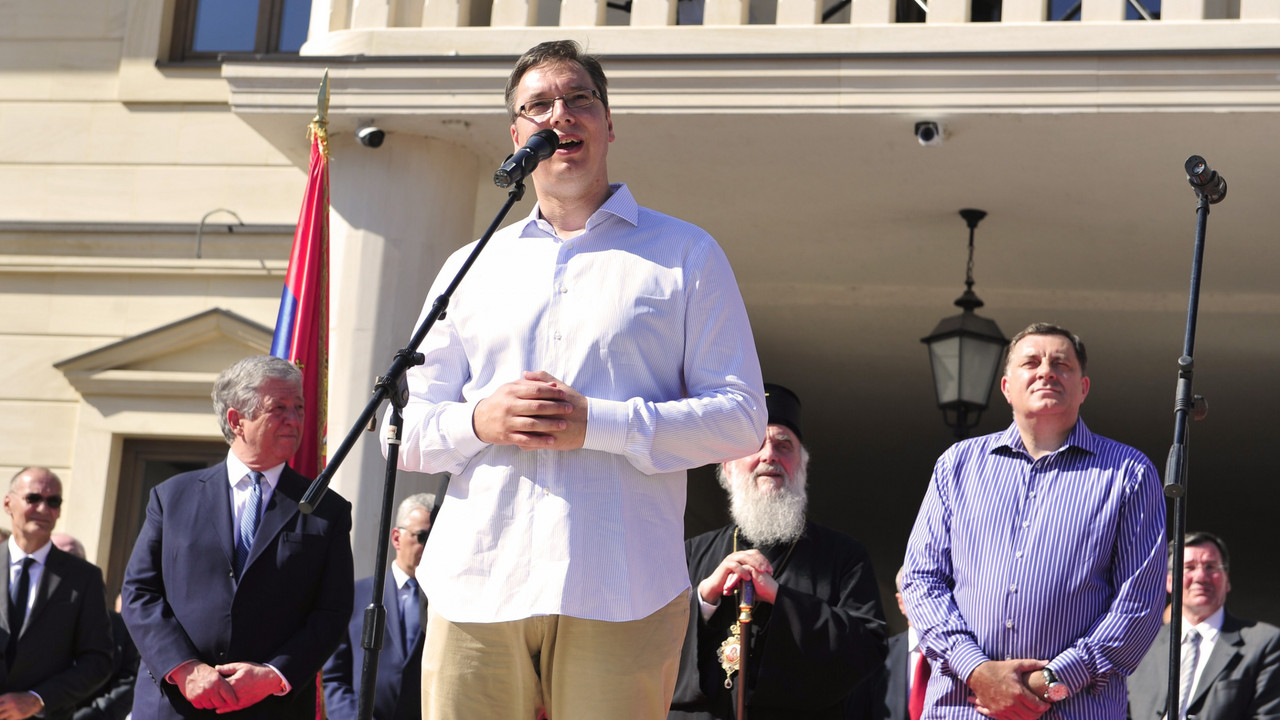 Aleksandar Vučić u Andrićgradu