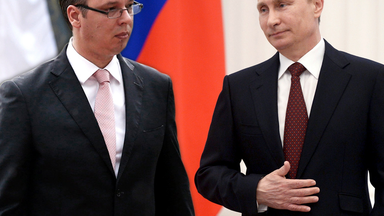 Aleksandar Vučić, Vladimir Putin