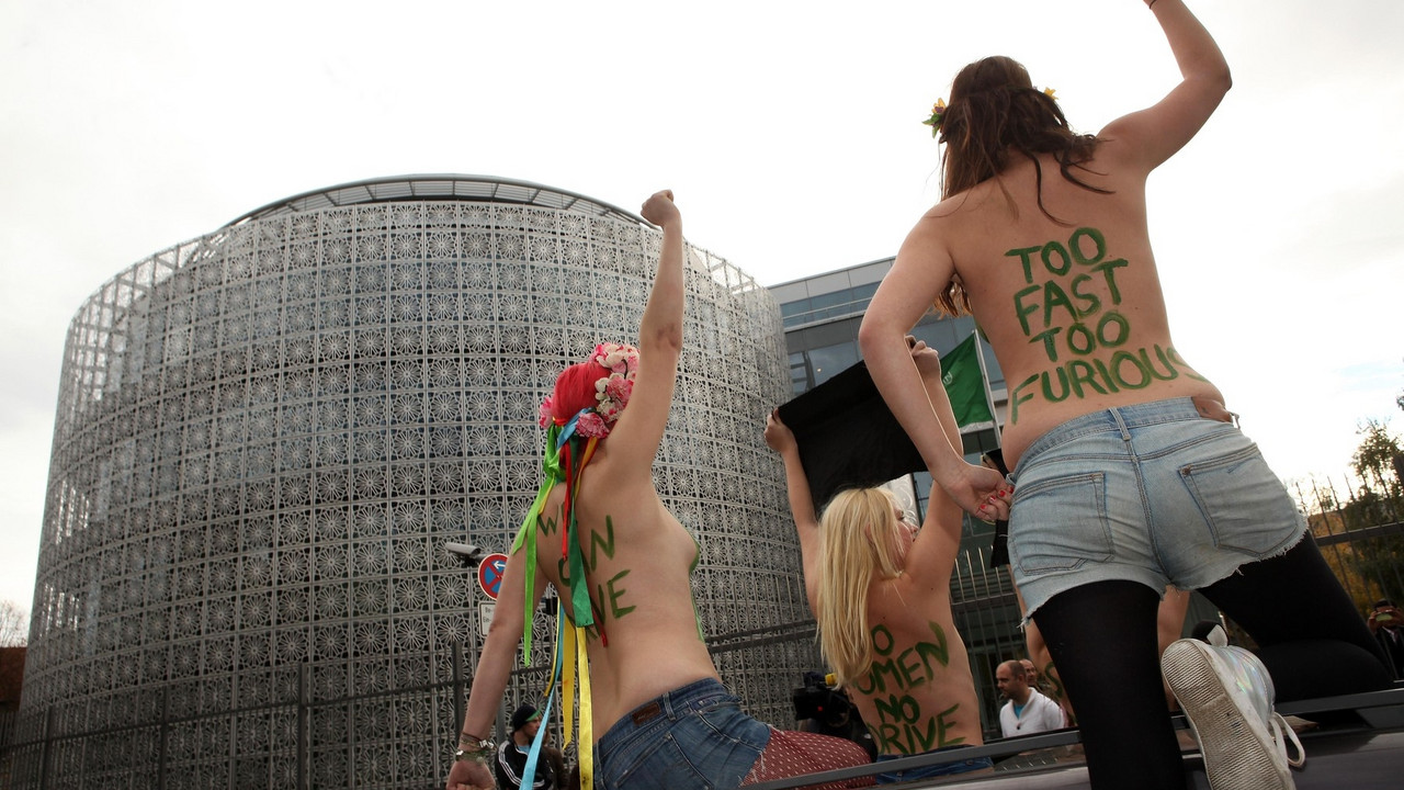 Femen prilikom protesta
