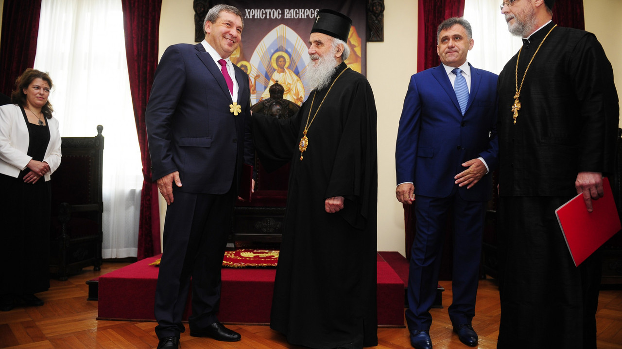 patrijarh srpski Irinej, Igor Nikolajevič Sljunjajev