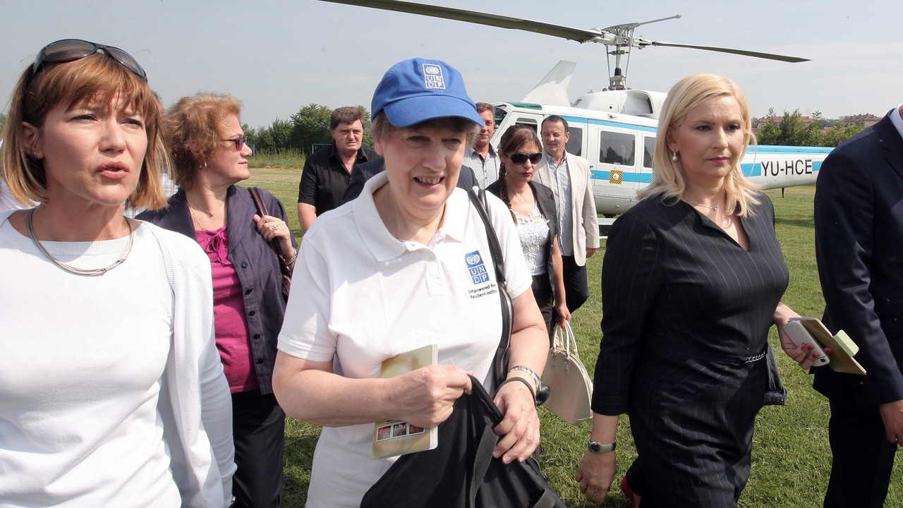 Zorana Mihajlović i Helen Klark u poseti Smederevskoj Palanci