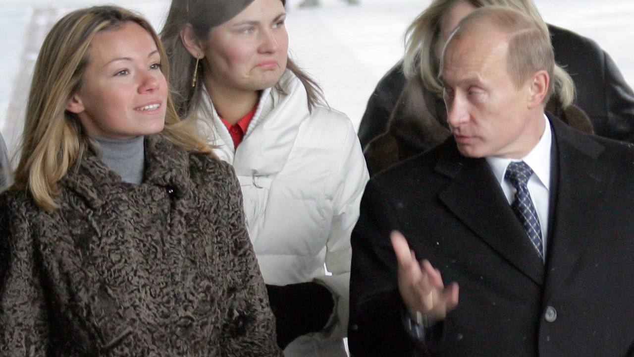 Putin sa ćerkom