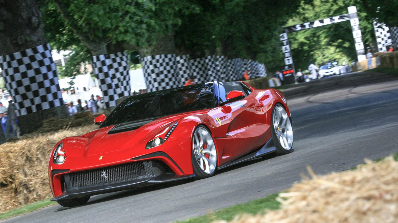 Ferrari na Gudvud festivalu brzine
