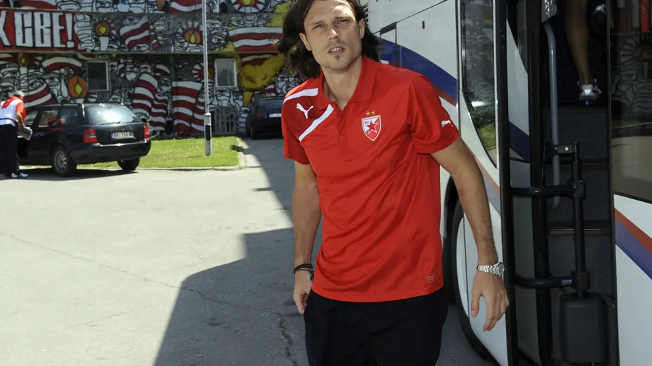 Napadač Crvene zvezde Đorđe Rakić