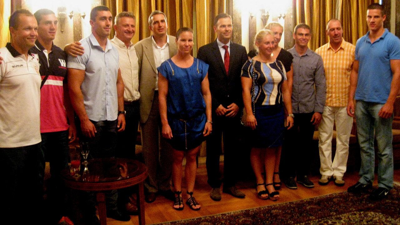 Gradonačelnik Beograda Siniša Mali primio srpske kajakaše