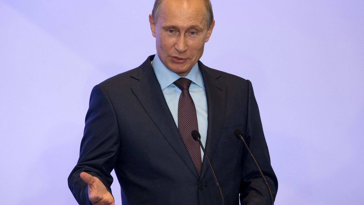 Vladimir Putin na Krimu