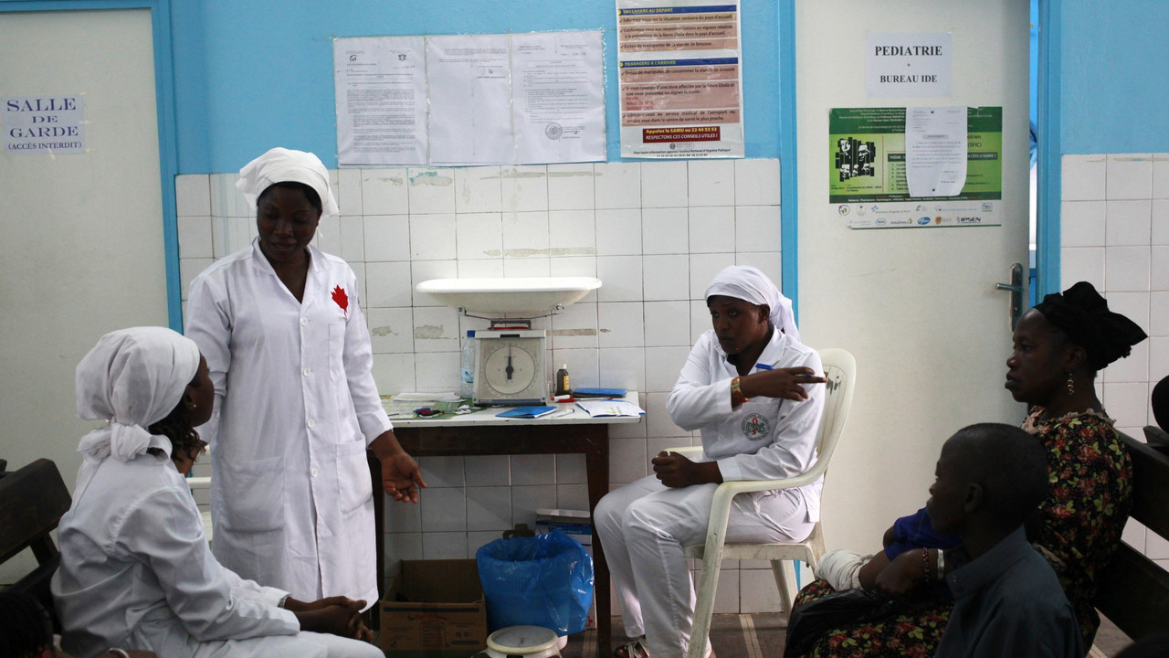 Medicinske sestre u afričkoj bolnici