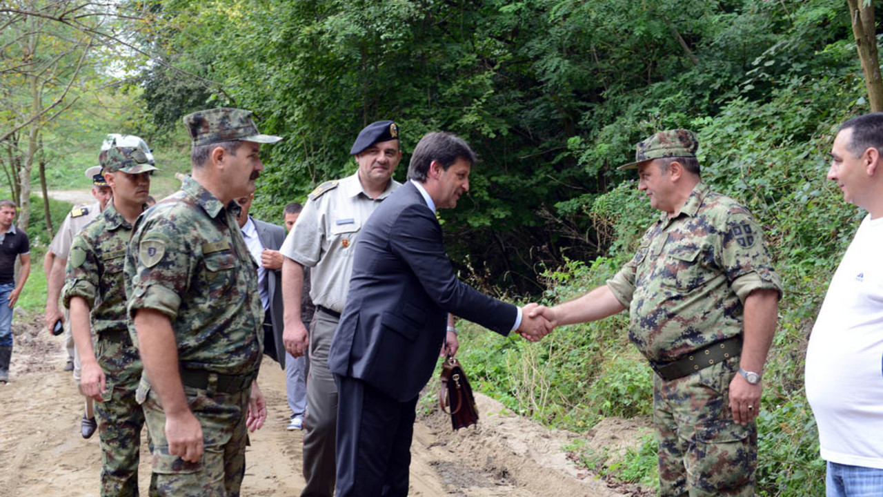 Bratislav Gašić u poseti Donjem Milanovcu