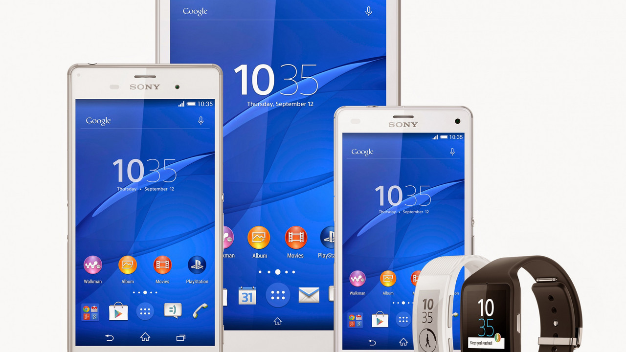 Sony Xperia portfolio