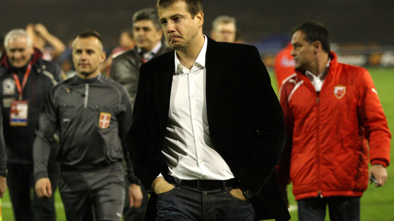 Nenad Lalatović, trener Crvene zvezde