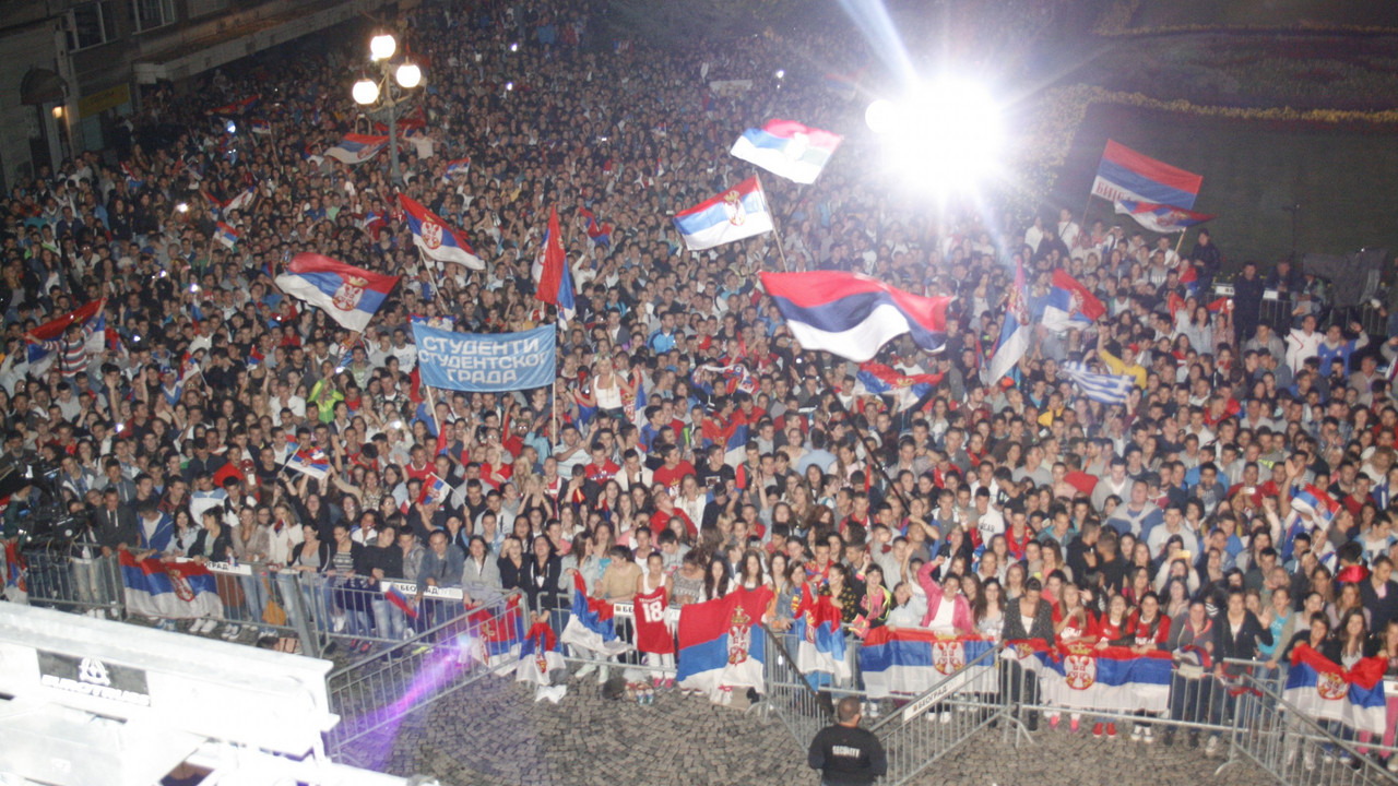 Doček srpskih sportista 2014. godine